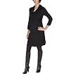 Moody Mamas Maternity Cowl Neck Dress - Black