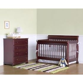 Kalani Baby Furniture Set in Cherry