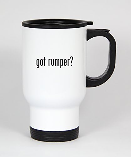 got rumper? - 14oz White Travel Mug