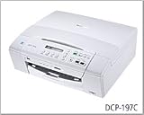 Brother Multifunction Inkjet Colour Printer Network 1200x6000 dpi Ref DCP-197C