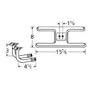 Music City Metals 10502-73002 Stainless Steel Burner Replacement for Select Arkla Gas Grill Models