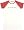 White Red Sleeves Babydoll