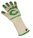 Kitchen & Housewares : 2 GLOVES -- Embroidered Long Cuff , NEW IMPROVED 100% DUPONT NOMEX ® & KEVLAR® HOT RESISTANCE OVEN GLOVE WITH NON-SLIP SILICONE GRIP