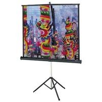 60INX60IN Versatol Tri-pod Screen Matte White Keystone Elim.