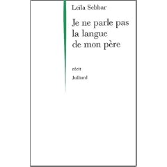 Je ne parle pas la langue de mon p�re