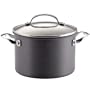 4.5qt Anodized Saucepot