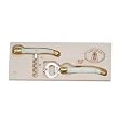 White Acrylic Handles Laguiole wine waiter corkscrew and bottle opener used by professionals in gift box French imported