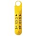 Rubbermaid Yellow Multilingual 19" Hanging Safety Sign