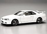 1/24 �v���y�C���g���f�� No.5 R34�X�J�C���C�� GT-R(�z���C�g)