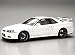 1/24 �v���y�C���g���f�� No.5 R34�X�J�C���C�� GT-R(�z���C�g)