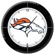 Denver Broncos Team Logo Clock