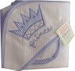 3 Marthas Baby Hooded Towel with Matching Washcloth - Prince Design
