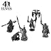 Kings of War Elves King's Court (4 Character Figures)