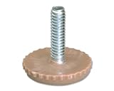 Adjustable Leg Glides Beige 1 1/4