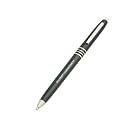 SKILCRAFT - 7520-00-935-7136 - U.S. Government Retractable Ball Point Pen, Black Ink, Black Barrel, Medium Point - 12/Box