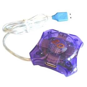 Multiprise (HUB) USB - 4 ports USB 2,0 - Extra Plat