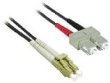 Cables to Go - Patch cable - LC multi-mode (M) - SC multi-mode (M) - 6.6 ft - fiber optic - 62.5 / 125 micron - black