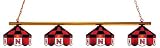 74 Executive Billiard Pool Table Lamp Light University of Nebraska Cornhuskers - Free Shipping