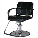Black Styling Chair with Round Base