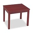 Hon 80193NN End Table, Laminate, 24 in.x20 in.x20 in., Mahogany