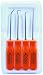 4 Piece Mini Pick and Awl Set - Neon Handles