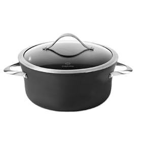 Calphalon Contemporary Nonstick Saucy 4-1 2-Quart Saucepan with Glass Lid by Calphalon