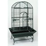 Avian Premier Dome Top Bird Cage, 32 x 23 x 66, Black by Blue Ribbon