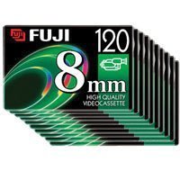 Click here to buy Fuji 8mm P6-120 Video Tape (10 Pack) by Fuji.