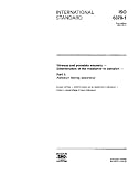 ISO 6370-1:1991, Vitreous and porcelain enamels - Determination of the resistance to abrasion - Part 1: Abrasion testing apparatus