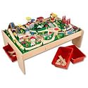 Furniture online: Waterfall Train Table w/ 3 Bins & 120 PC Set