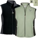 Ladies Micro Fleece Unlined Vest Dalmatian
