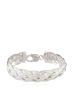 Momenti d'Argento Pulsera Diamond Cut Woven plata de ley 925 milésimas