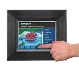 Sungale ID800T 8-Inch Digital Touch Screen Picture Frame (Black)
