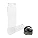 23oz Fruit Infuser Water Bottle with Loop Cap - BPA free - Black