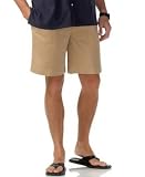 Nautica Big & Tall Aged Twill Double Pleated Short