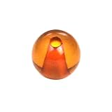 Genuine Baltic Honey Amber Drilled Bead, 4mm