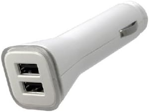 Salom uCar2Go 2A 2 port USB Car Charger with Micro USB Coil Cable (white): Motorola Droid Razr HD, Razr M, Bionic/ Samsung Galaxy S, S2, S3, S4, Note, Nexus/ Nokia Lumia 820, 920, 928/ LG Optimus/ HTC One, Desire, EVO, Droid Incredible, Windows Phone, Thunderbolt/ BlackBerry Q10, Z10, Bold Touch, Torch, Pearl Flip 8220 (Kickstart)/ Sony Xperia X10i/ Google Nexus