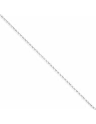Genuine .925 Sterling Silver 2mm Rolo Chain 20 Inch Length 3.6 Grams. 100% Satisfaction Guaranteed.