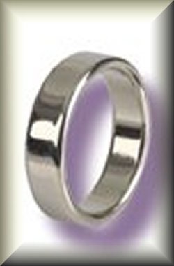 y2Male - Personal Lubricant Included - Alchemy Metal Band Large 2 Inch - Unique Penis Enhancement Aid