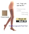 862 Men Thigh High Closed Toe with Grip Top Band Sigvaris
