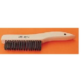 Advanced Tool Design Model ATD-8256 10 Short Handle Scratch Brush by ATD Tools