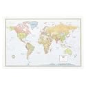 Rand McNally World Wall Map: Laminated : M Series (M Series Map of the World)