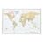 Rand McNally World Wall Map: Laminated : M Series (M Series Map of the World)