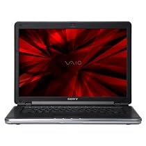 Sony VAIO VGN-CR520E/R 14.1-inch Laptop (2.1 GHz Intel Core 2 Duo T8100 Processor, 3 GB RAM, 320 GB Hard Drive, Vista Premium) Red
