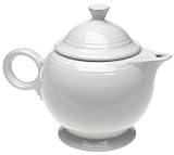 Homer Laughlin China Fiesta White Teapot 44 Oz.