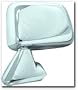 CIPA 17195 Toyota Pickup OE Style Chrome Manual Folding Replacement Driver Side Mirror