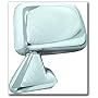 CIPA 17095 Toyota Pickup OE Style Chrome Manual Folding Replacement Passenger Side Mirror