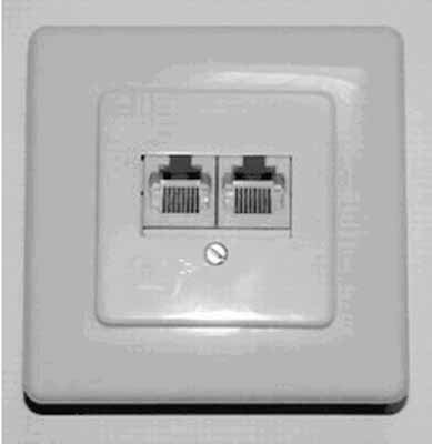 Vivanco Teccus ISDN Anschlussdose, Unterputz, 2x RJ 45 Buchsen (8(8)) weiss Preisvergleich
