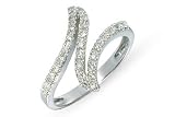 1/4 Carat Diamond 14K White Gold Ring
