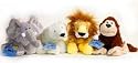 Webkinz - Cheeky Monkey, Elephant, Lion, Polar Bear